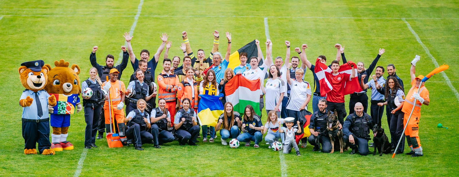 Der Mensch dahinter | Projekt Euro 2024 | Gruppenbild